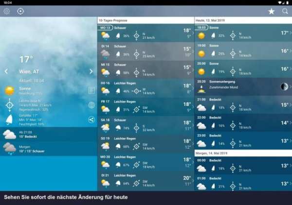 Wetter Österreich XL PRO स्क्रीनशॉट 6