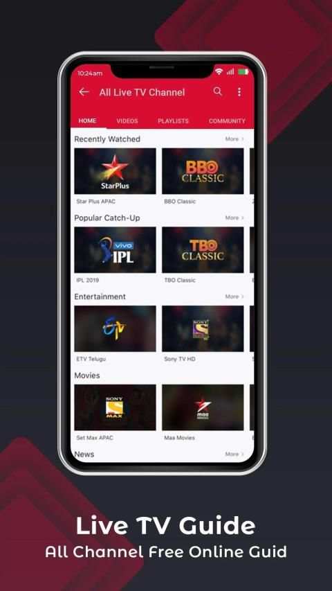 Live TV All Channel Free Online Guide 2020 स्क्रीनशॉट 4