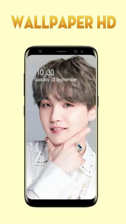 Suga (BTS) Wallpaper Idol Kpop screenshot 1