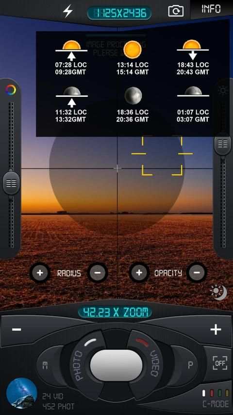 Star Locator Telescope IMAGE PROCESSING ZOOM स्क्रीनशॉट 2