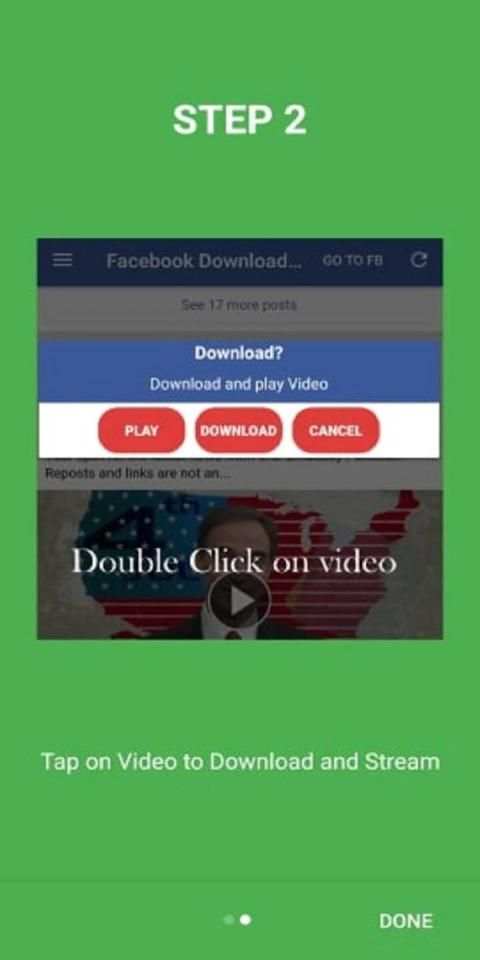 Video Downloader for Facebook -FB Video Downloader स्क्रीनशॉट 4