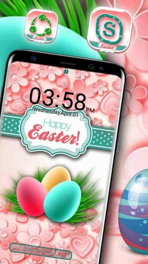 Easter Egg Launcher Theme screenshot 2