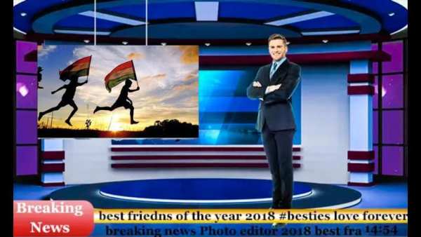 Breaking News Photo Editor - Video Status Maker screenshot 2