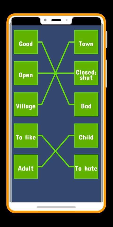 Opposite Words : Match Antonyms game screenshot 5