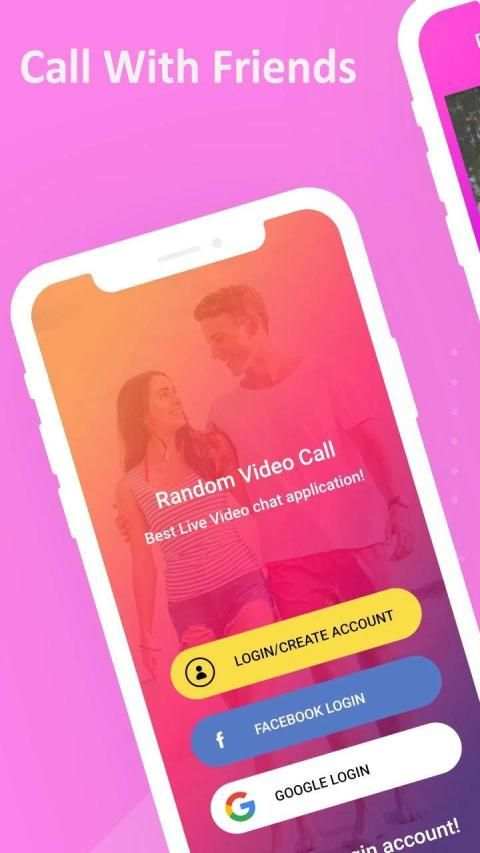 Random Video Chat App With Girls स्क्रीनशॉट 1