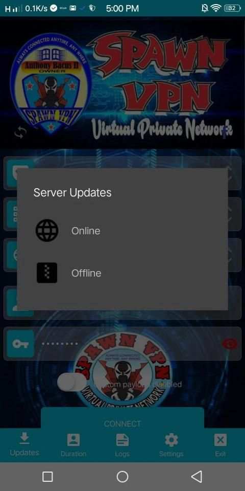Spawn VPN screenshot 4