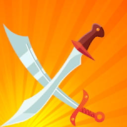 Sword Saga - Free Knife Hit Ninja Arcade Game आइकन