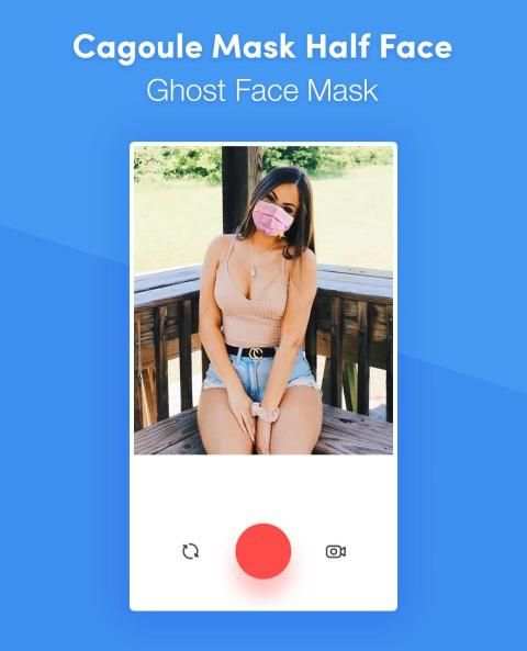 Cagoule Mask Half Face | Ghost Face Mask screenshot 2