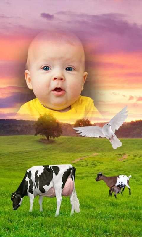 Features natural village photo frame application screenshot 15