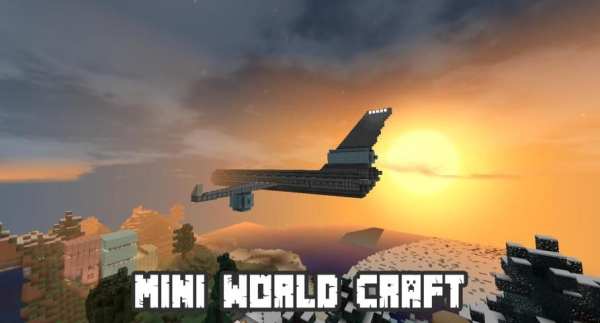 Mini World Craft Pro : Building and Survival स्क्रीनशॉट 1