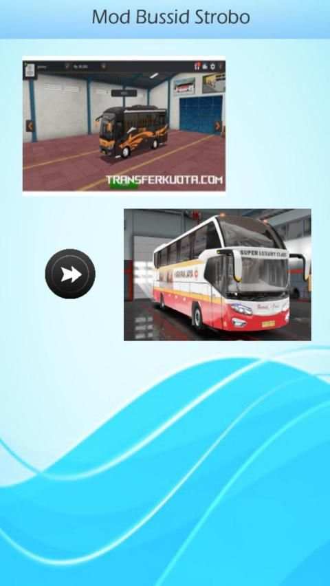 Mod Bussid Minibus Strobo screenshot 5