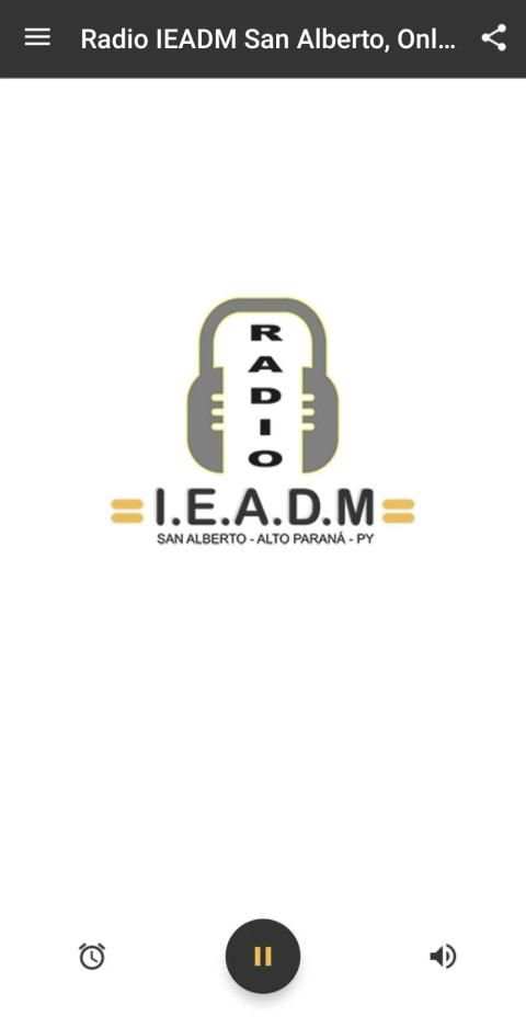 Radio IEADM San Alberto, Online screenshot 2