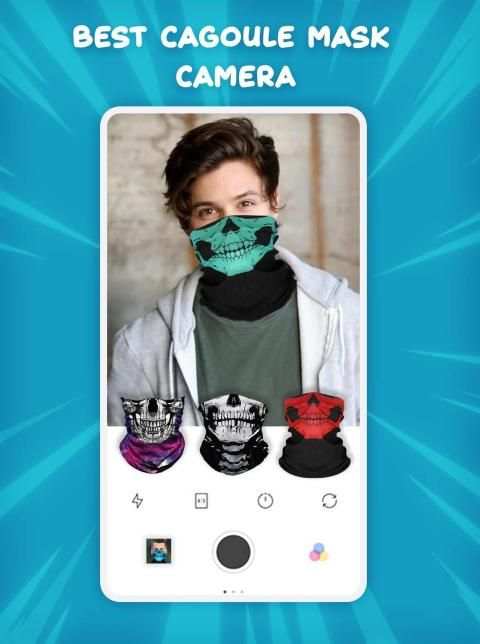 Cagoule Mask Half Face - Ghost Mask & Face Mask screenshot 7