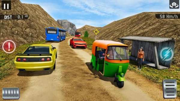 Modern Tuk Tuk Auto Rickshaw: Offroad Driving 2020 स्क्रीनशॉट 3