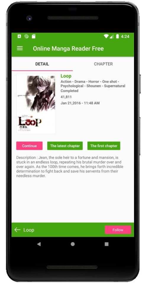 Free Manga Reader Online Offline स्क्रीनशॉट 3