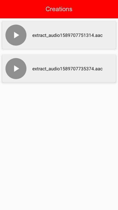 Extract Audio from Video (Audio Extracter) स्क्रीनशॉट 2