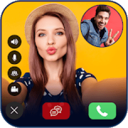 Free Random Video Calls - Live Talk &amp; Video Call आइकन
