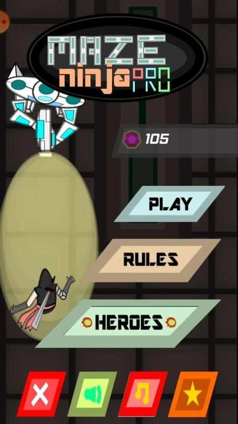 Maze Ninja Pro screenshot 9