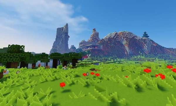World Mini Block Craft 3D Building Simulator स्क्रीनशॉट 3