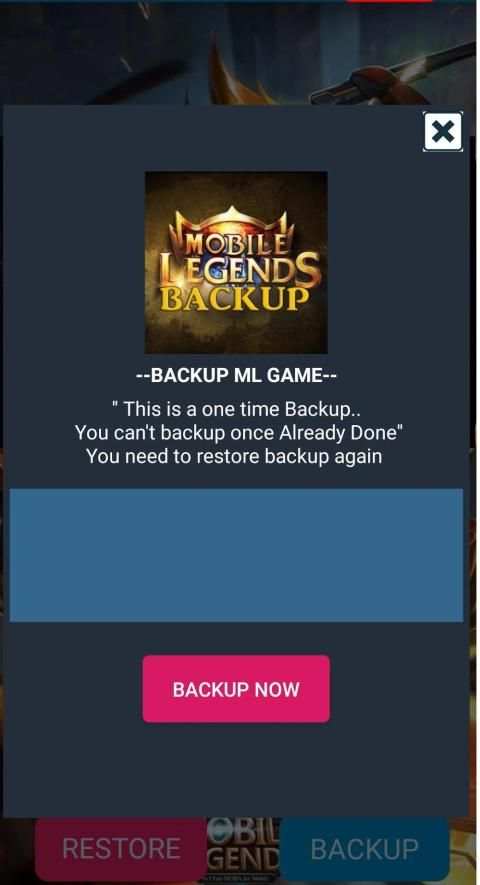 ML Uninstall Data Backup screenshot 1