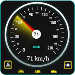 Gps Speedometer: Digital Speed Analyzer & Maps