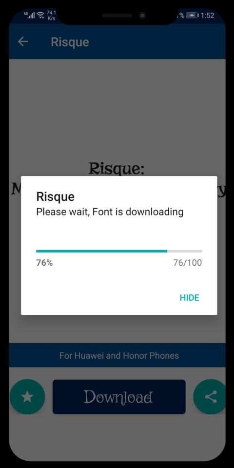 Font Store for Huawei - AFonts screenshot 1