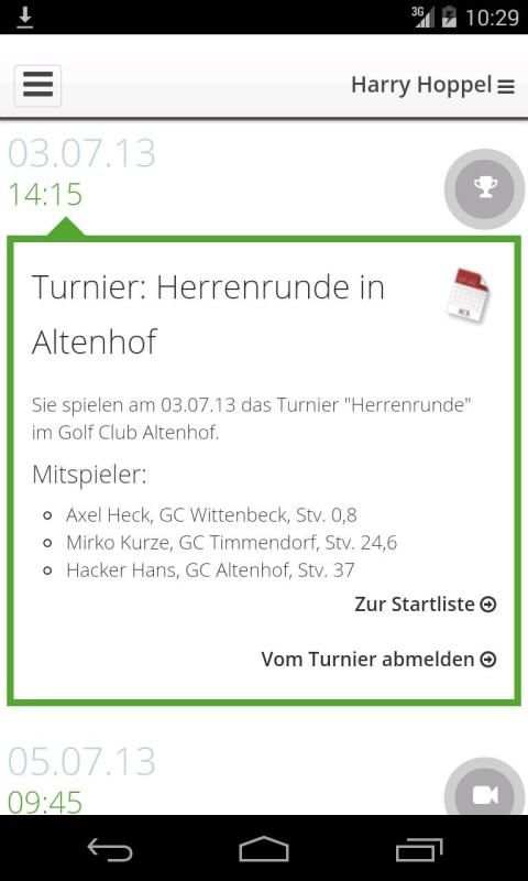 PC CADDIE Golf Club App screenshot 8