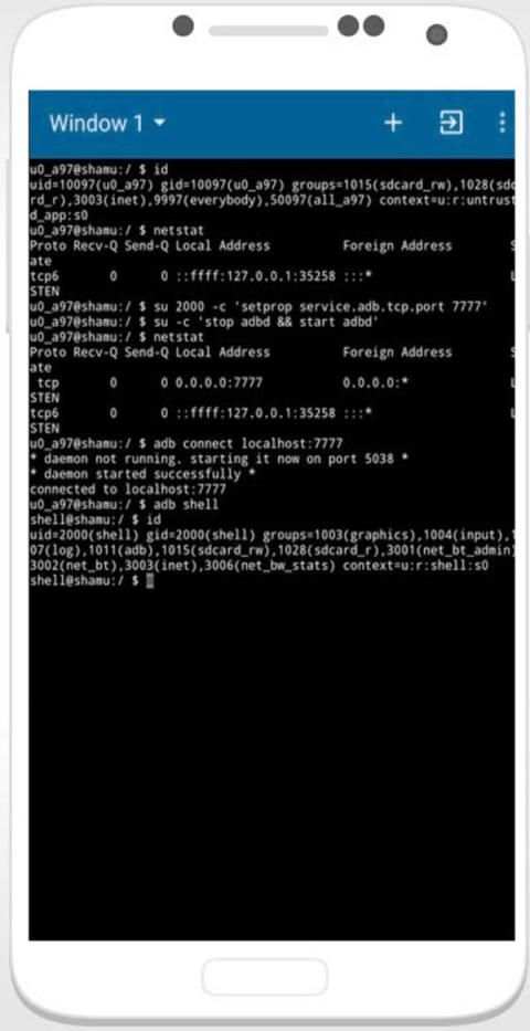 Terminal Emulator for Android 2020 स्क्रीनशॉट 1