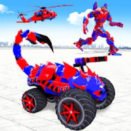 Scorpion Robot Monster Truck Transform Robot Games