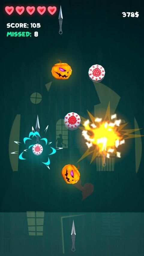 Fruit Cutter game - Splash Master Ninja 3D स्क्रीनशॉट 3