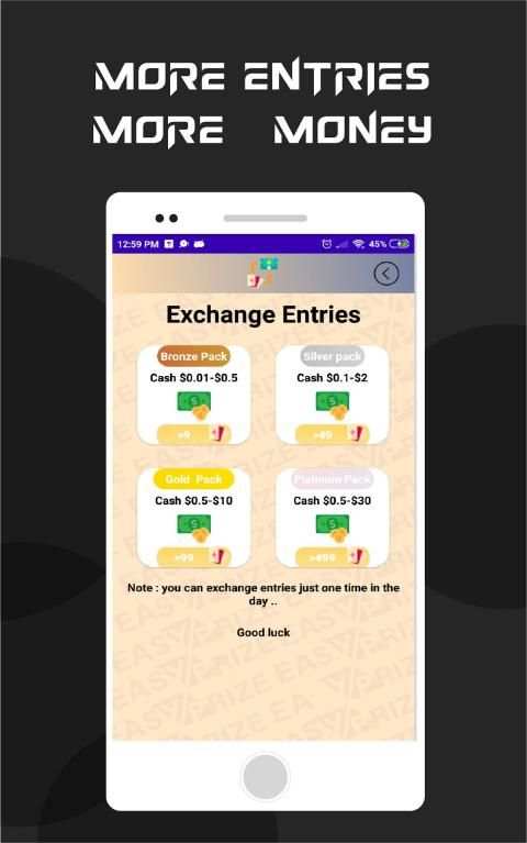 EasyPrize : Make money with us स्क्रीनशॉट 4