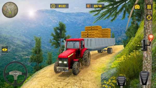 Heavy Tractor Trolley Cargo Simulator 2020 screenshot 1
