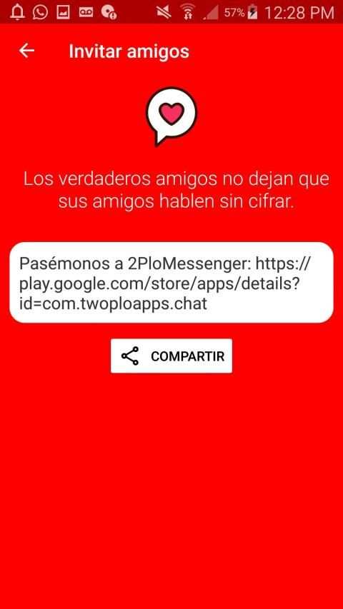 2Plo Messenger Mensajería instantánea screenshot 3
