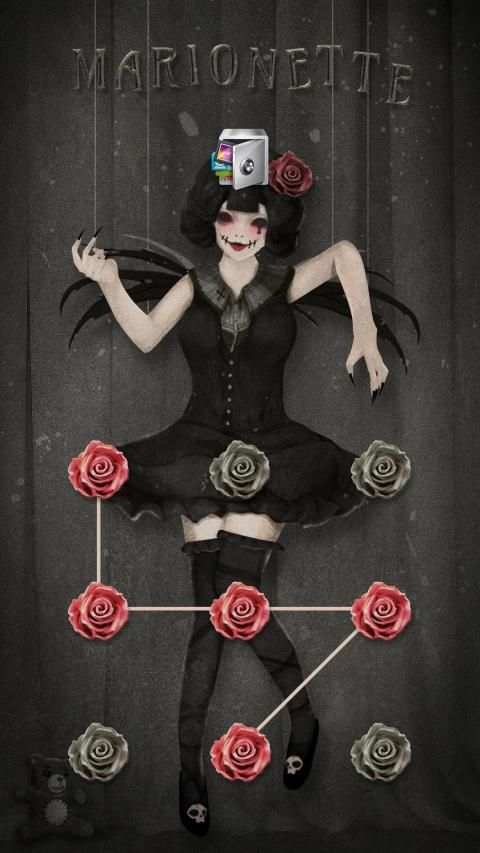 AppLock Live Theme Marionette – Paid Theme screenshot 4