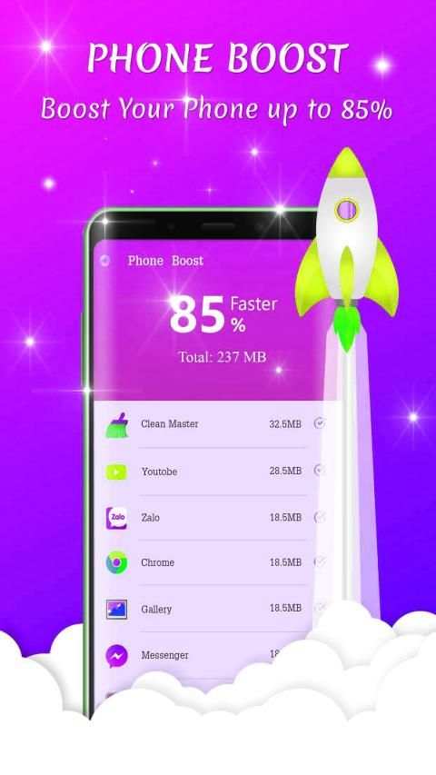 Phone Booster - Speed Boost & Junk, Cache Cleaner screenshot 4
