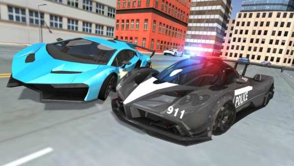 Police Car Simulator - Cop Chase स्क्रीनशॉट 6