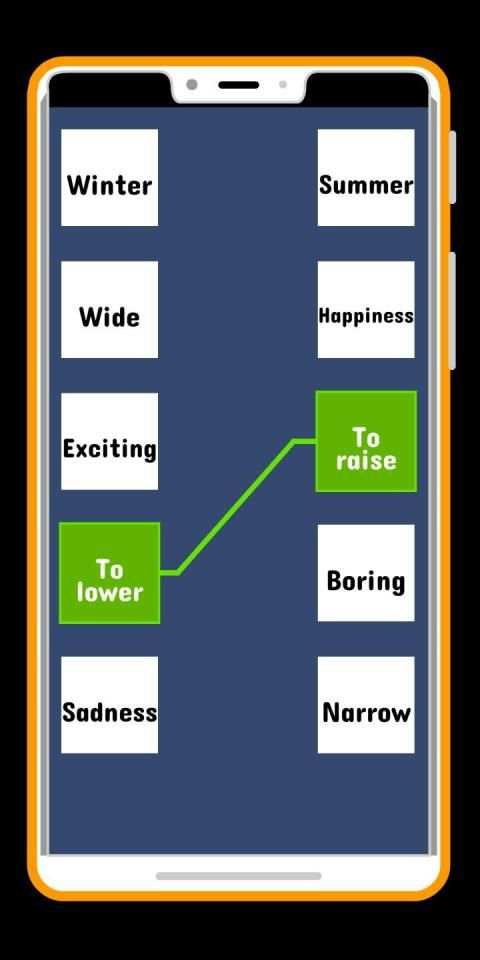 Opposite Words : Match Antonyms game screenshot 7