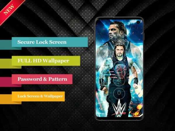 Roman Reigns Lock Screen & Roman Reigns Fans स्क्रीनशॉट 2