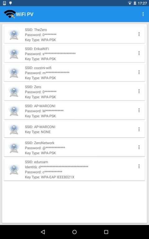 WiFi Password Viewer [ROOT] screenshot 3