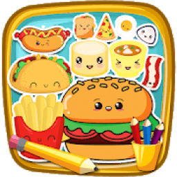 Learn How to Draw Cute Food आइकन