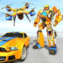 Drone Robot Car Game - Robot Transforming Games