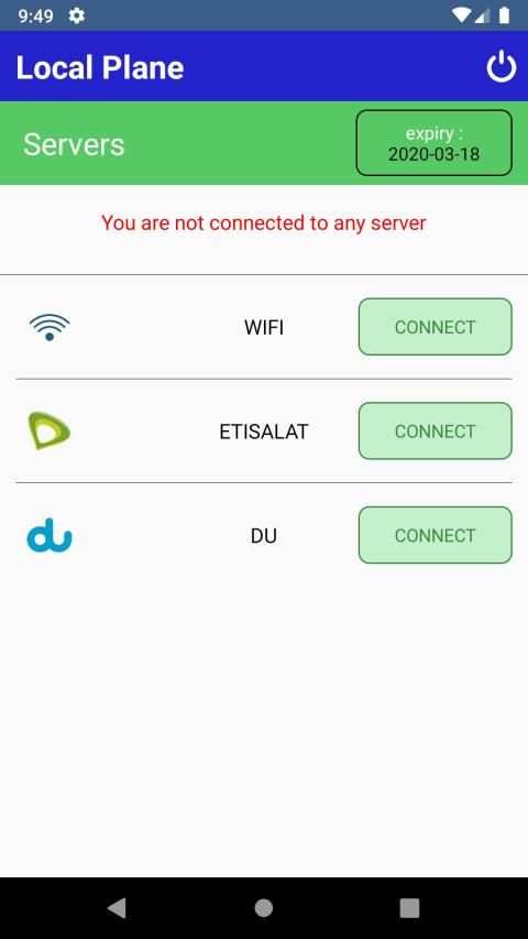 Local Plane VPN screenshot 5
