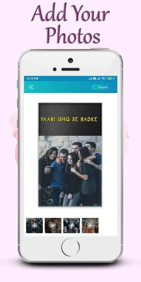 Lovely Beats: Magical Lyrical Video Status Maker स्क्रीनशॉट 5