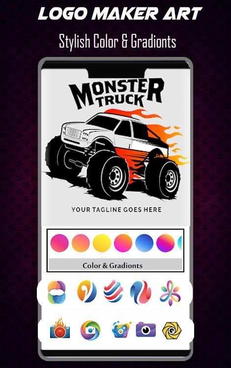 Logo Maker Free - 3D Logo Creator, Logo Design Art स्क्रीनशॉट 8