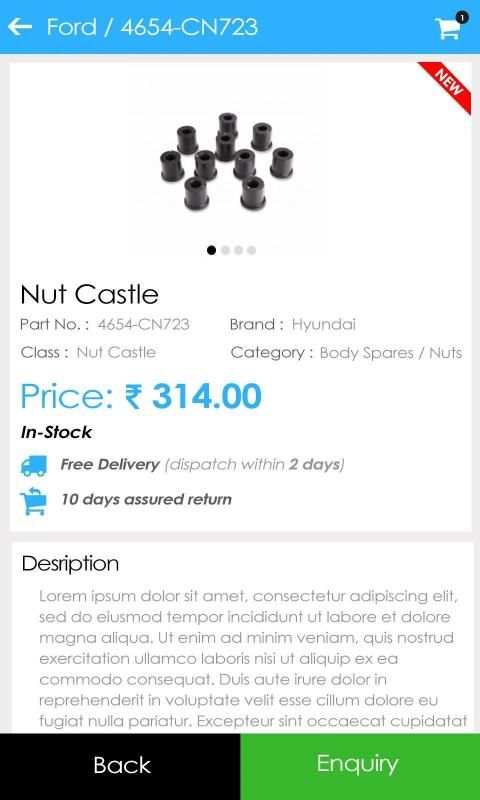 Cyduse - Used Car Spares India screenshot 1