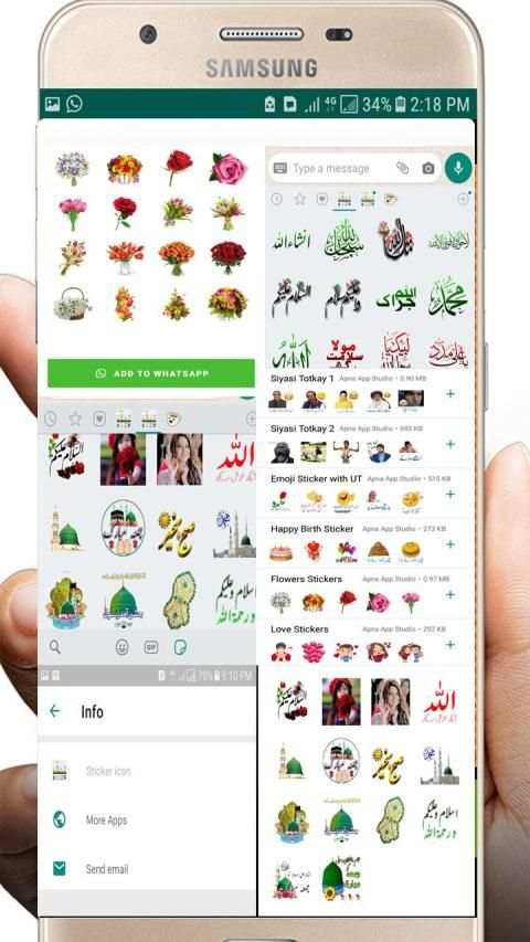 New Whatsapp Stickers For Chat - Urdu Stickers screenshot 1