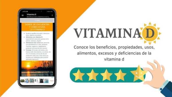 Vitamina D beneficios 3 تصوير الشاشة