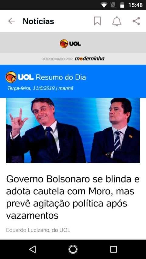 UOL - Notícias em Tempo Real screenshot 1