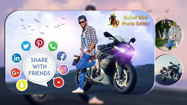 Bullet Bike Photo Editor screenshot 4
