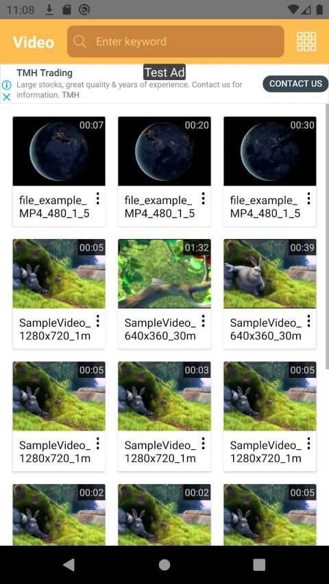 Vid Play: HD Video Downloaded Player screenshot 2